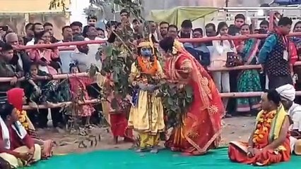 ମଥୁରାରେ ଚାଲିଛି କଂସର ଅତ୍ୟାଚାର ଗୋପରେ କୃଷ୍ଣ ଦେଖାଉଛନ୍ତି ବାଲ୍ୟଲୀଳା ( pkg )