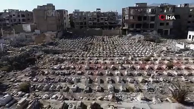 Esad rejimi yerle bir etmişti... Yıllar sonra böyle görüntülendi