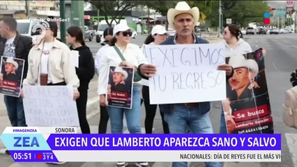 Exigen que Lamberto González Quijada aparezca sano y salvo