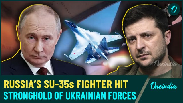 Kursk War: Russia Su-35 Supersonic Bombers Rain Hellfire On Ukrainian Troops In Brutal Hit | Watch