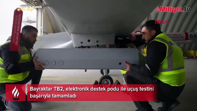 Bayraktar TB2 bir testi daha geçti: Yeni görüntüler geldi! Ezber bozan sistem
