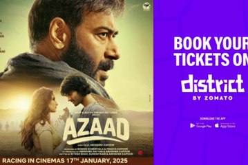 Azaad official trailer | Ajay Devgan | Abhishek Kumar | Ronnie S | Pragya K