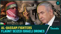 Al-Qassam Mujahideen Mock IDF, Flaunt Captured Israeli Drones; Merkava Tanks Destroyed | Watch