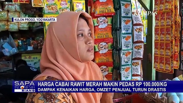 Harga Cabai Rawit Makin Pedas, Capai Rp100 Ribu per Kilogram di Yogyakarta