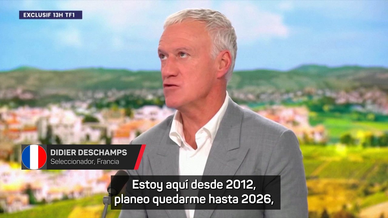 DESCHAMPS ANUNCIA su MARCHA de la SELECCIÓN FRANCESA cuando acabe el MUNDIAL 2026