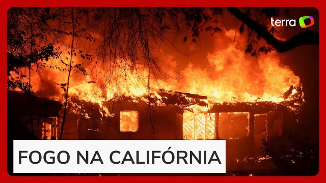Destruição e evacuação em massa: grande incêndio florestal atinge Los Angeles, nos EUA