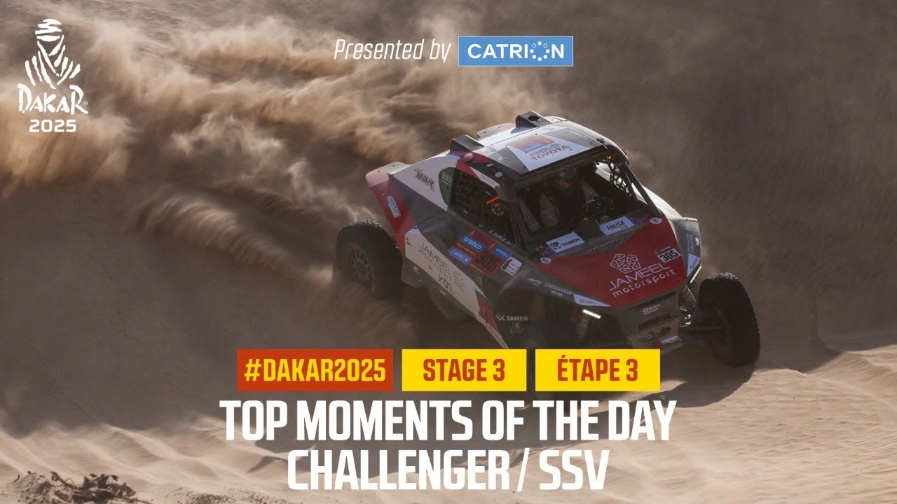 Dakar 2025: Los mejores momentos de la etapa 3 de Challenger⁄SSV