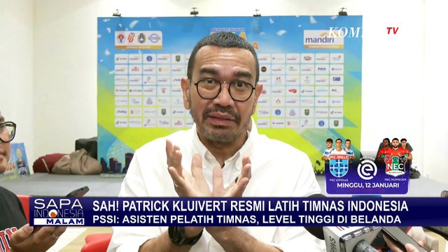 Kluivert Pelatih Timnas Indonesia, PSSI: Asisten Pelatih Timnas, Level Tinggi di Belanda | STY OUT