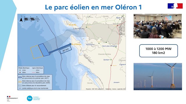 Actualités parcs Oléron 1 et 2 - DREAL Nouvelle-Aquitaine