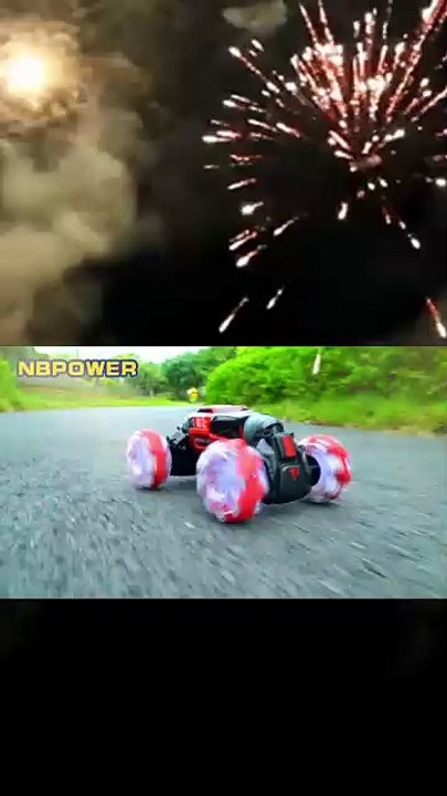 Supper Double Flip Remote Control Rechargeable Car 4wd Stunt Car Double Sided 360 Flips Colorful Lights And Music For Boys Girls