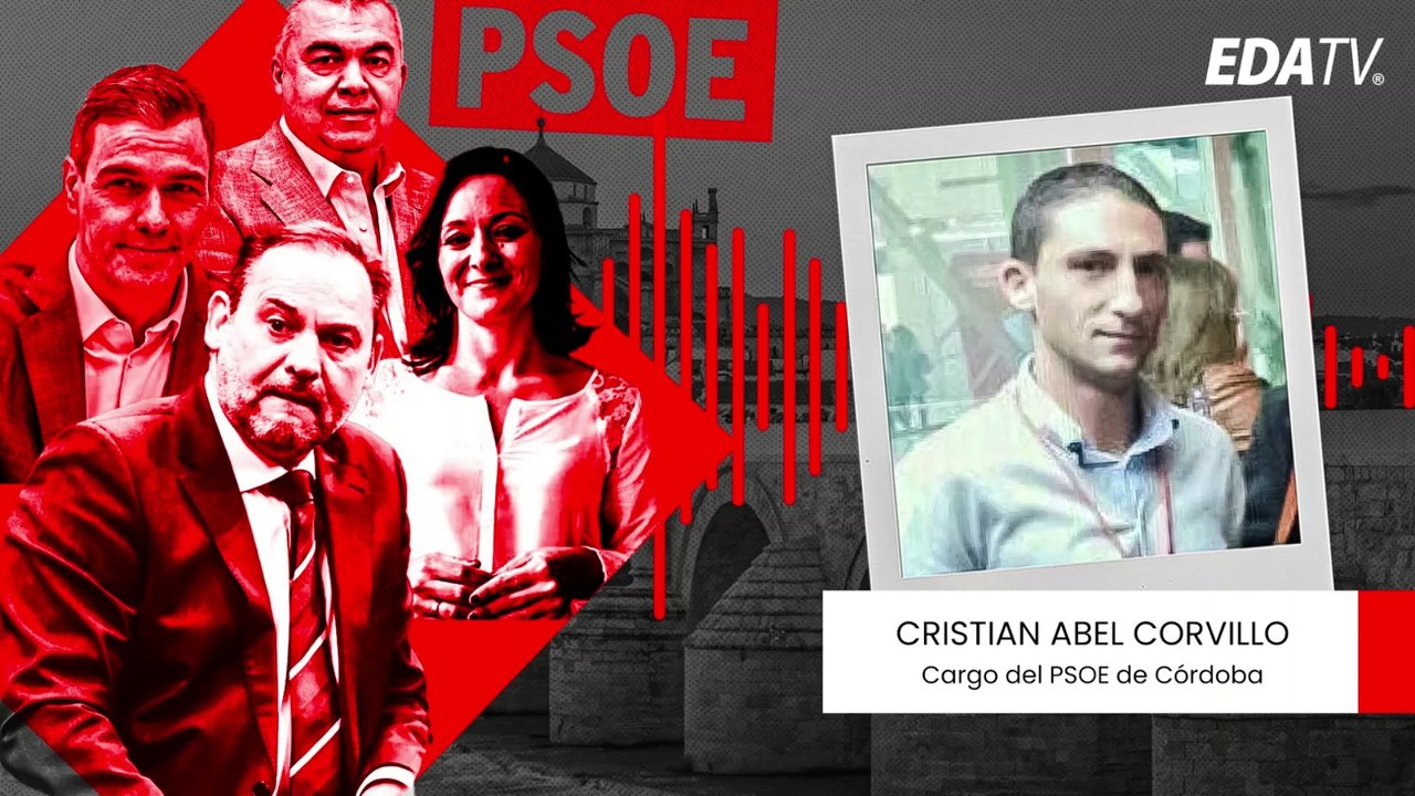 EDATV habló en exclusiva con Cristian Corvillo sobre su relación con Ábalos y Aldama