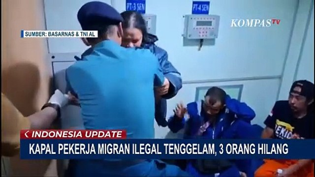 Kapal yang Angkut Pekerja Migran Ilegal Tenggelam di Perairan Karimun Besar, 3 Orang Hilang