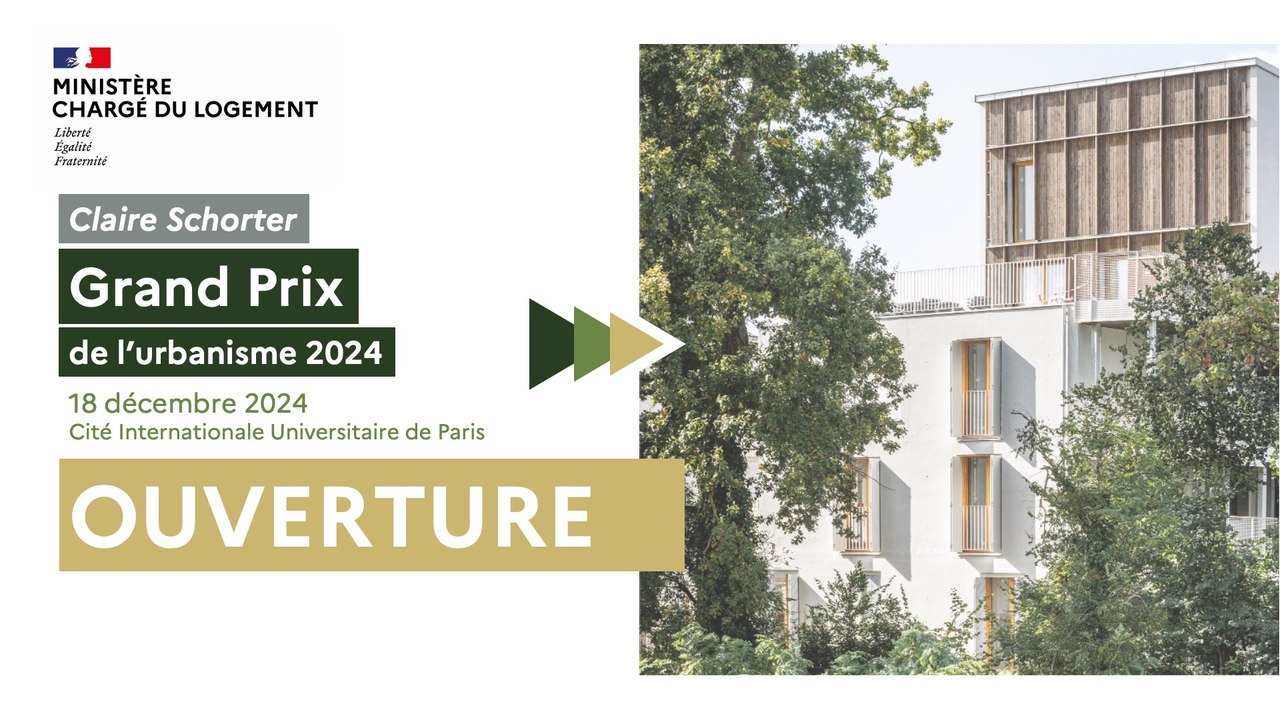 Grand Prix de l'urbanisme et Palmarès des jeunes urbanistes 2024  - Discours d'ouverture