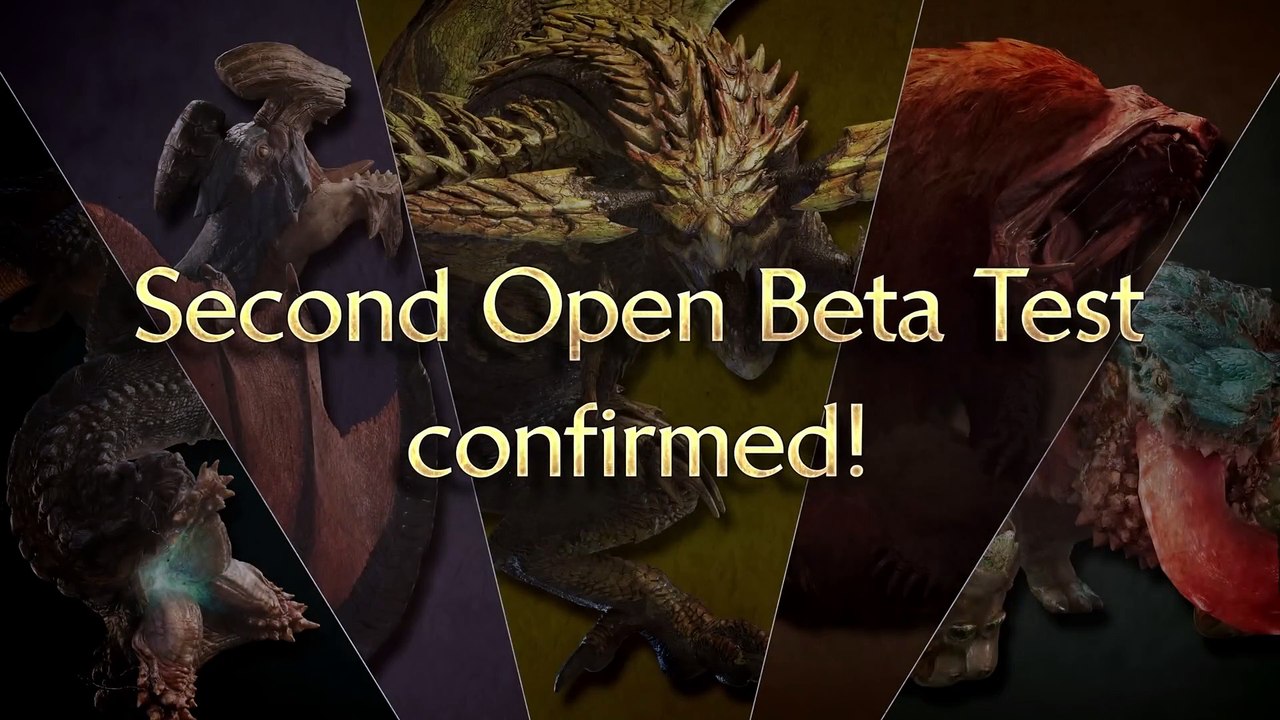 Monster Hunter Wilds - New Year's Greetings 2025 and Open Beta Test 2 Announcement