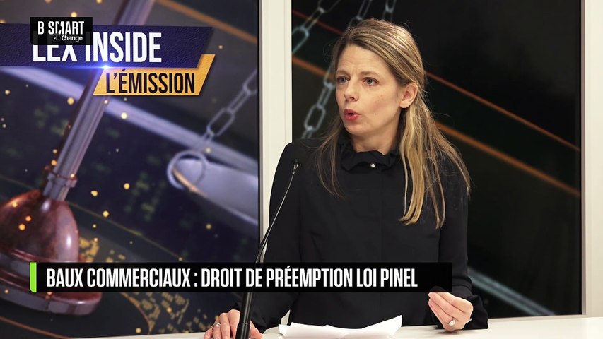 Baux commerciaux : droit de préemption loi Pinel