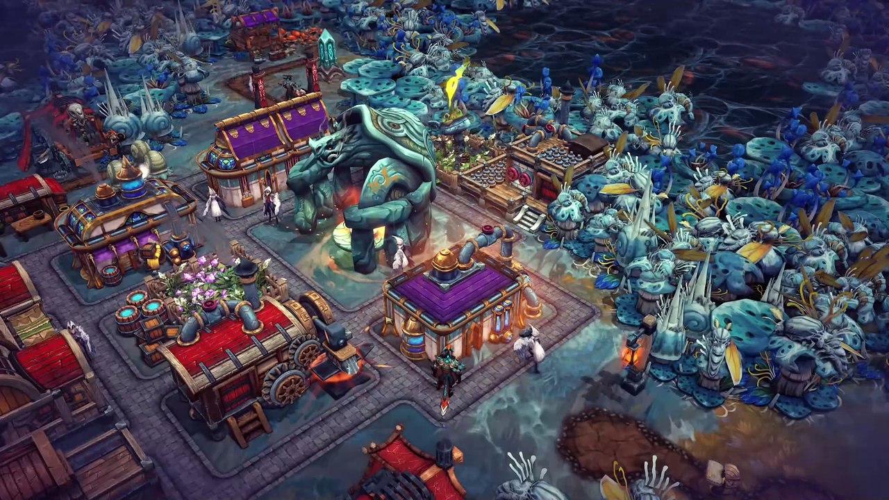 Against the Storm - Launch-Trailer zum Fantasy-Aufbauspiel