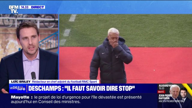 Pourquoi l'annonce du départ de Didier Deschamps des Bleus en 2026 intervient-elle maintenant? BFMTV répond à vos questions
