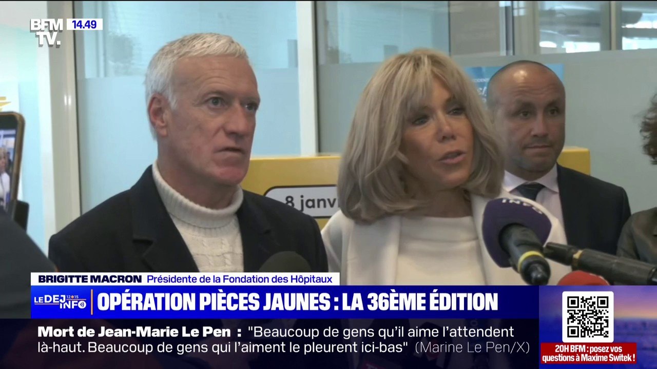 Opération Pièces jaunes: "Un gros focus sur la santé mentale des enfants et des adolescents", explique Brigitte Macron, la présidente de la Fondation des Hôpitaux