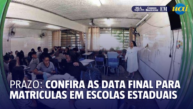 Confira o prazo para as matriculas em escolas estaduais