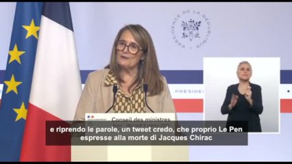 Le Pen, il governo francese: "da morto anche il nemico merita rispetto"