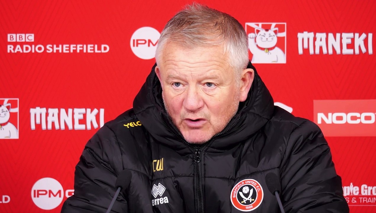 Chris Wilder previews Sheffield United v Cardiff City in the FA Cup