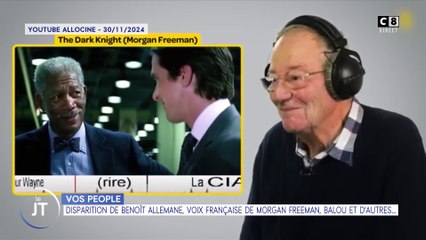 Vos people : Disparition de Benoît Allemane, voix française de Morgan Freeman, Baloo et d'autres...