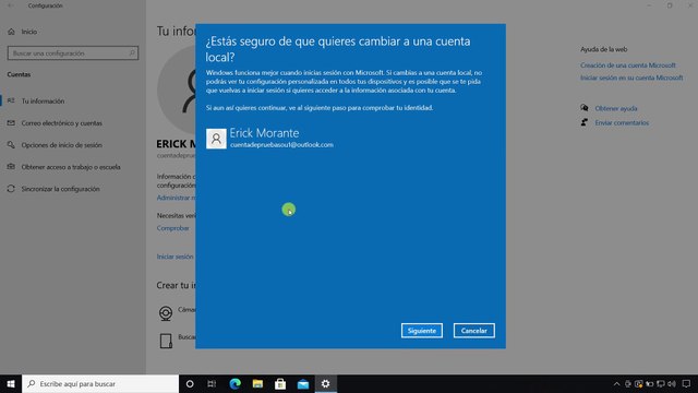 Quitar Cuenta Microsoft Windows 10 2025 _ como eliminar cuenta microsoft windows 10