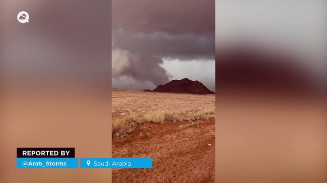 Severe storms bring heavy hailstorms and serious flooding to various regions in Saudi Arabia