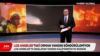 Los Angeles'taki yangın Kaliforniya'ya yayılıyor: OHAL ve Yüzlerce kişi için tahliye emri