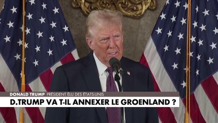 Donald Trump va t-il annexer le Groenland ?