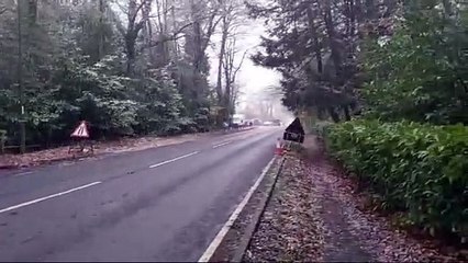 First Snowfall of the Year in Hampshire ❄️