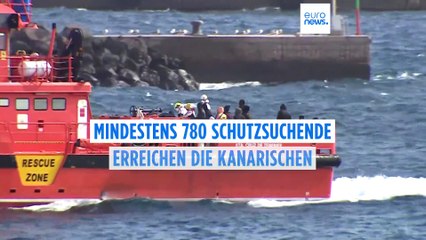 Mindestens 780 Migranten erreichen die Kanarischen Inseln in nur 24 Stunden