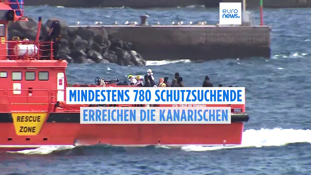 Mindestens 780 Migranten erreichen die Kanarischen Inseln in nur 24 Stunden