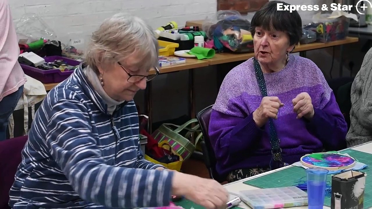 Introducing the Stitchers and Skivers group at Walsall Leather Museum.