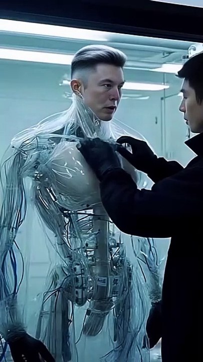 Elon musk robot the ecolyptic future