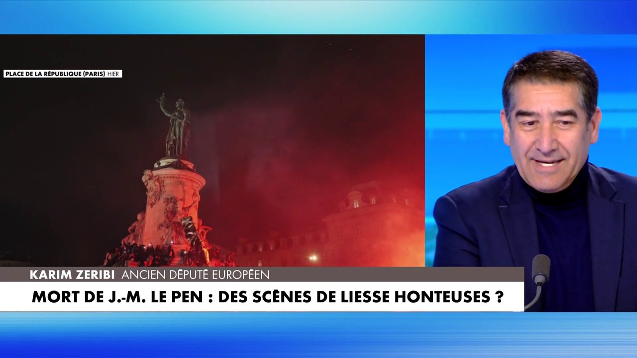 Karim Zeribi : «Je ne suis ni choqué, ni en phase avec les images que je vois.»