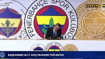 Fenerbahçe'de Ali Koç'tan Galatasaray, Türkiye Kupası ve protesto açıklaması!