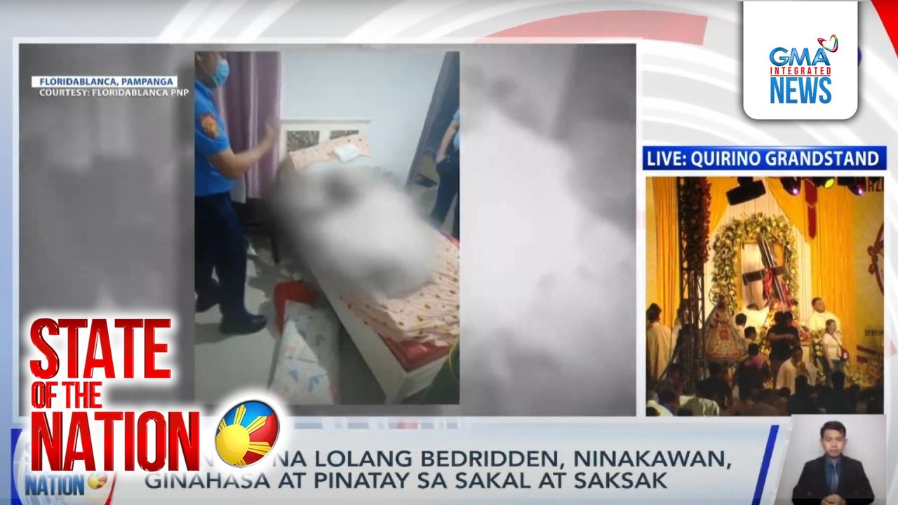 State of the Nation: (Part 1) #Nazareno2025; Ginahasa at pinatay ng ...