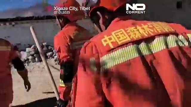 Séisme meurtrier au Tibet : les secouristes poursuivent leurs recherches