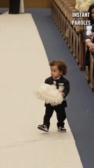 Ce petit garçon surprend tout le monde lors de cette cérémonie de mariage