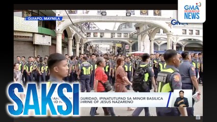 Saksi: (Part 2) Imported na bigas; Mahigpit na seguridad sa Quiapo Church; Monster ship ng China