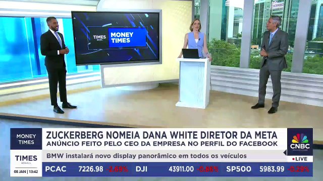 Chefão do UFC, Dana White é nomeado diretor da Meta por Mark Zuckerberg