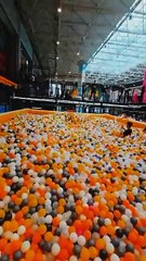 #5407This Trampoline Is🤣🥱😲So Fun! Why Didn't We Just Start Jumping AroundLikeThisWhen WeWereKids