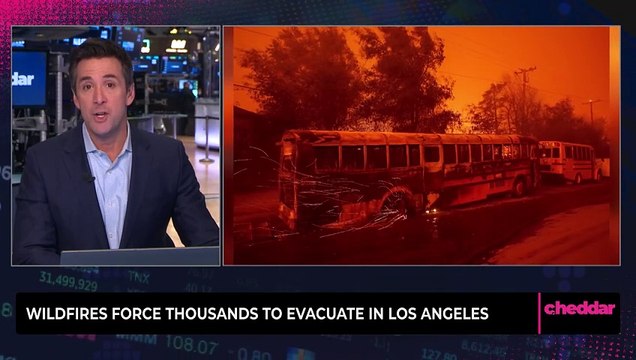 Wildfires Force Thousands to Evacuate in Los Angeles