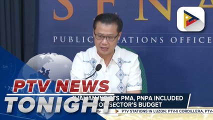 Sen. Gatchalian insists PMA, PNPA included in education sector’s budget