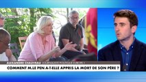 Alexandre Chauveau explique comment Marine Le Pen a appris la mort de son père