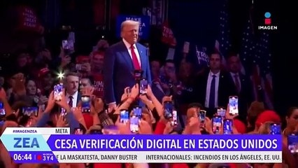 Meta cesará su programa de verificación digital en Estados Unidos