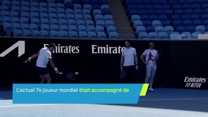 Open d'Australie - Djokovic s'entraîne aux côtés de Murray