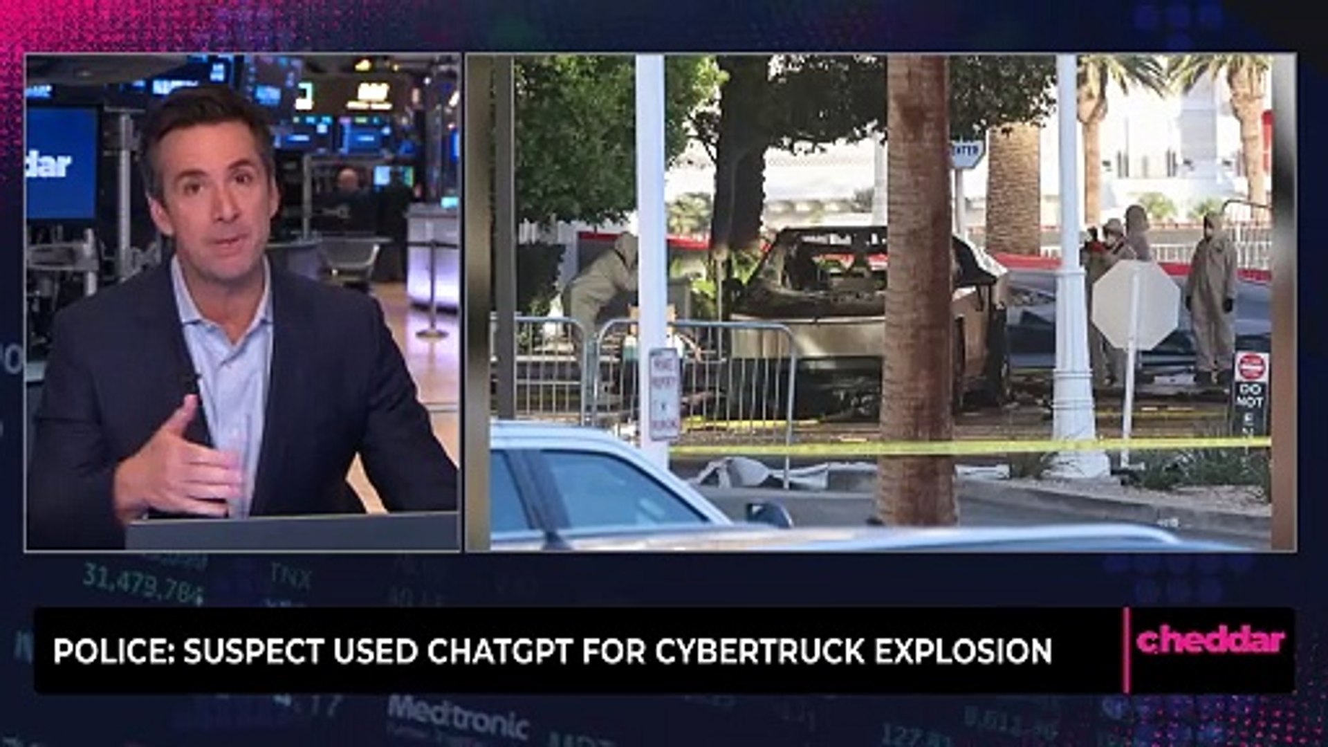 Police: Suspect Used ChatGPT for Cybertruck Explosion