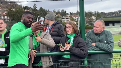 E Horneland : première rencontre avec les supporters stéphanois